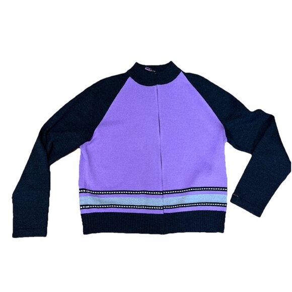 Vintage Women’s LG St John Sport By Marie Gray 3 Piece Set Pants Jacket Blouse - Picture 2 of 10